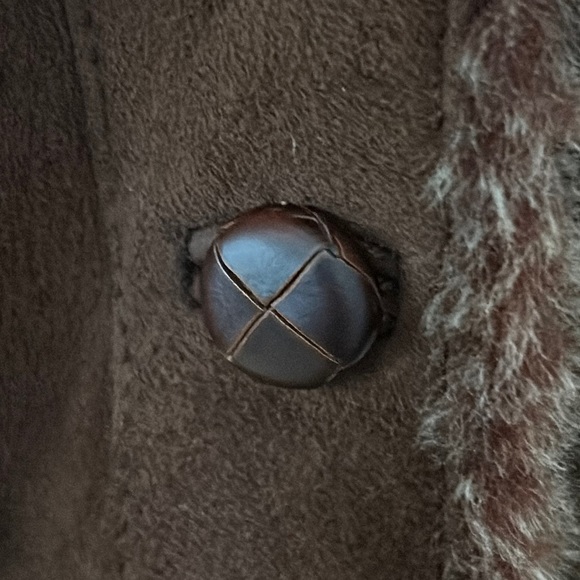 Façonnable Unique Shearling Brown Jacket - Picture 8 of 14